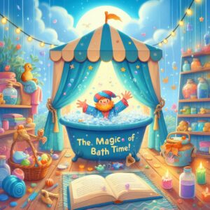 illustration of The Magic of Bath Time